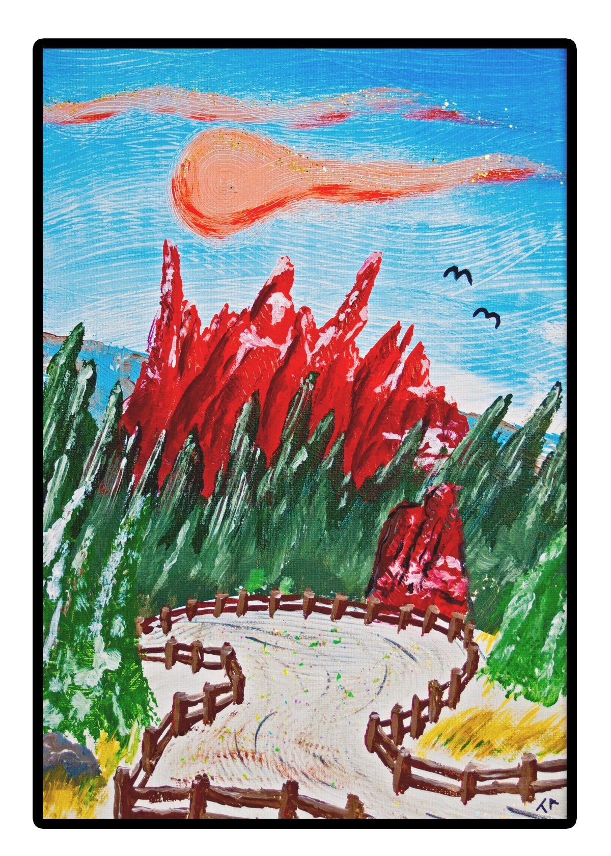 Printed Art Collection Cards by Tony Adamo