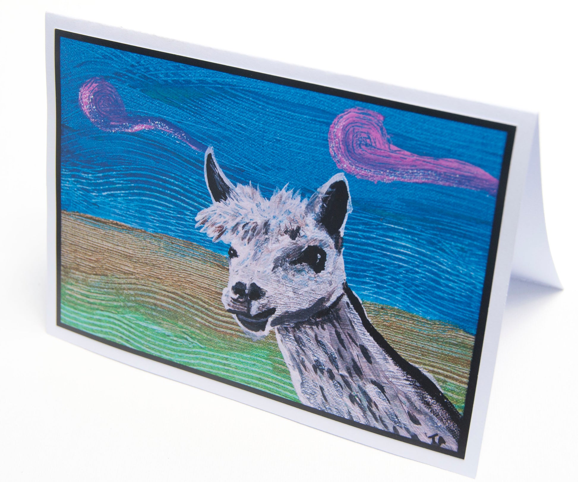 No Drama Llama Notecard
